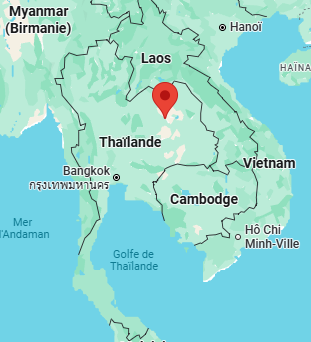 localisation Atelier communautaire – Nam Phong, khon kaen