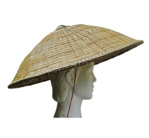Grand chapeau thaï avec support - Ø52 cm