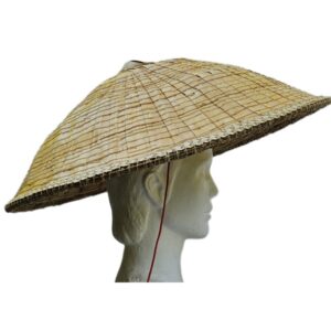 Grand chapeau thaï avec support - Ø52 cm