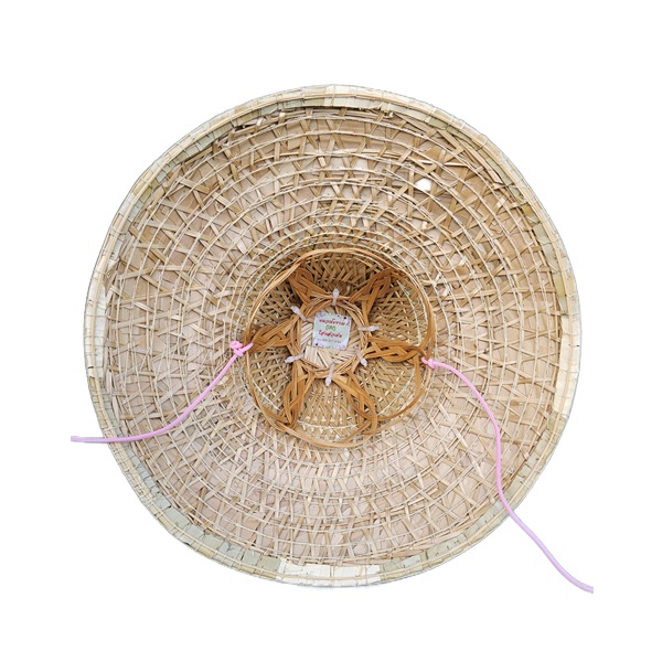 Grand chapeau thaï avec support - Ø52 cm – Image 4