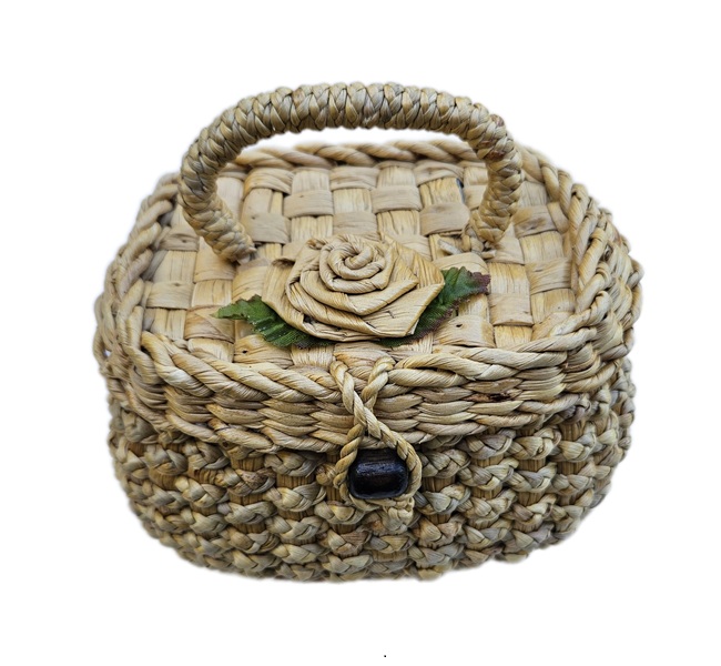 Boîte-panier en jacinthe d’eau – Image 2