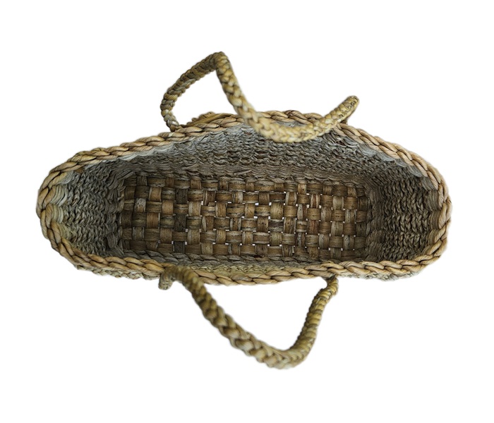 Sac en jacinthe d’eau tressée – Image 3