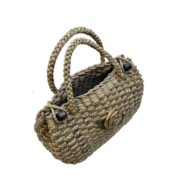 Sac en jacinthe d’eau tressée – Image 2