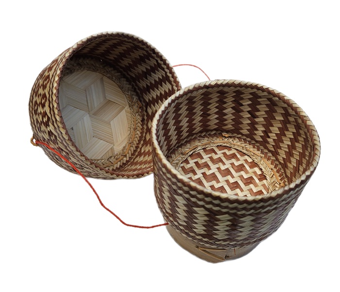 Boite a riz bambou (12*12) – Image 2