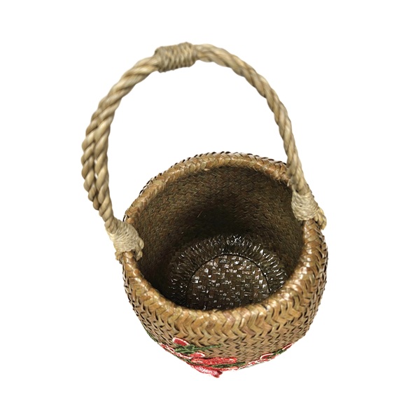 Panier cylindrique en kajood – Image 2