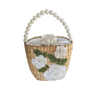 Petit panier en jacinthe d’eau