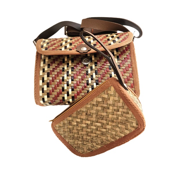 Pochette & porte-monnaie en kajood – Image 3