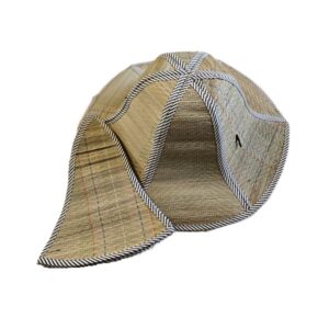 Chapeau en paille pliable