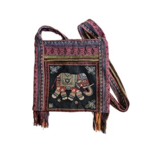 Grand sac bandoulière éléphant