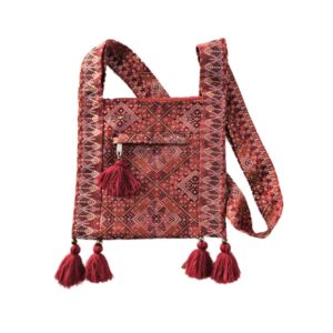 Sac en coton rouge